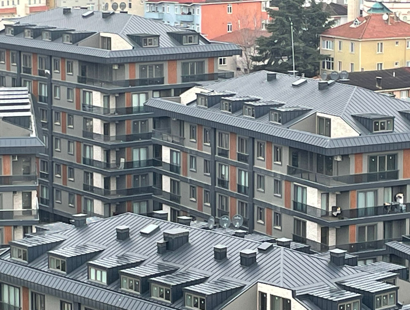 Metal Kenet Çatı Uygulaması